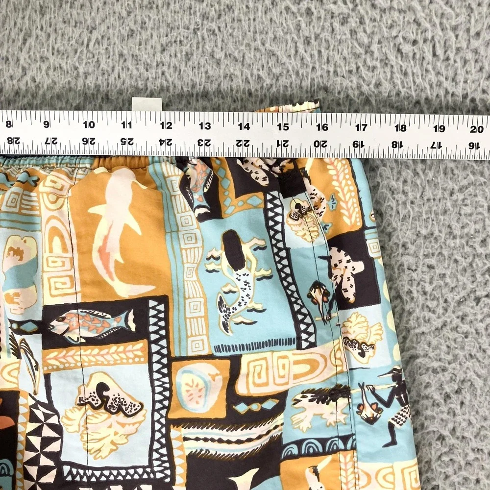 Patagonia Baggies Shorts Mens Large Multicolor Tropical Galapagos Swim Trunks